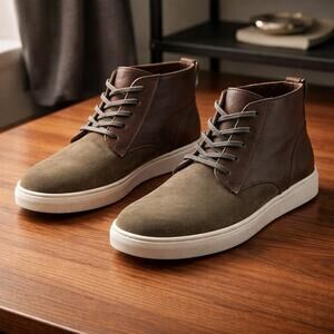 Ugg Australia Lamont 1013305 Leather Chukka Boots Lace Up Chestnut Men Size 9